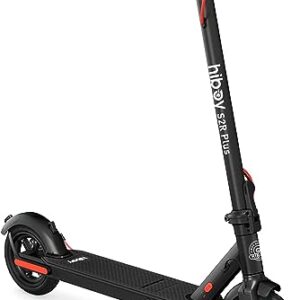 Hiboy S2R Plus Electric Scooter, Upgraded Detachable Battery, 9" Pneumatic Tires, 350W Motor - Max 22 Miles & 19 MPH Portable Folding Commuter E-Scooter for Adults - Dual Brakes with Split Wheels