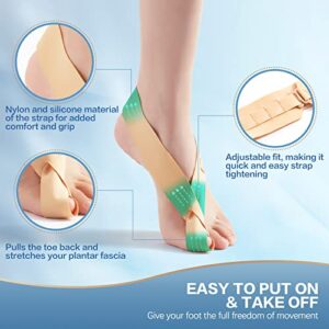 Plantar Fasciitis Night Splint, Adjustable Strap Night Splint for Plantar Fasciitis Relief Women Men Achilles Tendonitis