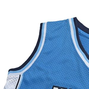 Classic Men‘s Jersey North Carolina#23 Basketball Jersey Sewn Blue/White/Black Basketball Shirt S-XXL (Blue, M)