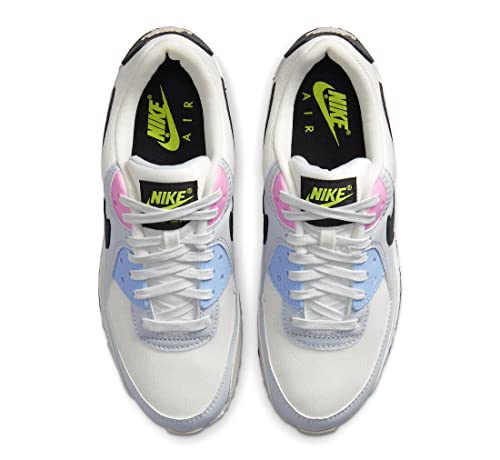 Nike Air Max 90 Women's Shoes (us_Footwear_Size_System, Adult, Women, Numeric, Medium, Numeric_8_Point_5), Summit White/Black-light Bone