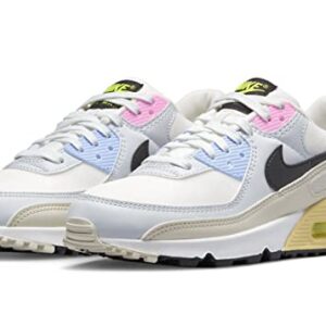 Nike Air Max 90 Women's Shoes (us_Footwear_Size_System, Adult, Women, Numeric, Medium, Numeric_8_Point_5), Summit White/Black-light Bone