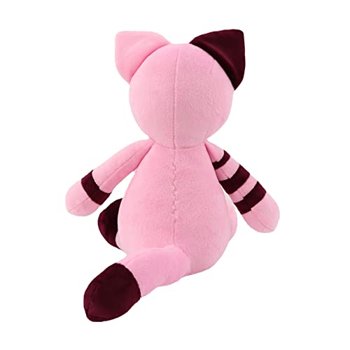 Bilibang Zombie Cat Plush,Ghost Zombies Toys,Soft Cat Animal Plush Doll,Stuffed Pink cat,Adorable cat stuffy Animal Gift for Kids(Zombie Cat Plush)