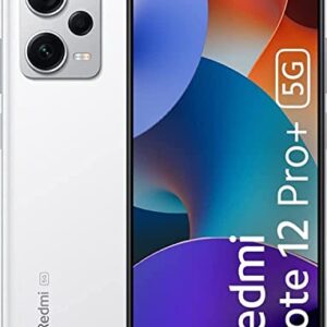 Xiaomi Redmi Note 12 Pro+ Plus 5G (256GB + 8GB) Factory Unlocked 6.67" 200MP Triple Camera (Only 4G Tmobile/Tello/Mint USA Market) + Extra (w/Fast Car Charger Bundle) (White Porcelain)