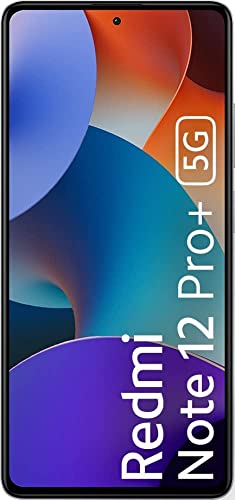 Xiaomi Redmi Note 12 Pro+ Plus 5G (256GB + 8GB) Factory Unlocked 6.67" 200MP Triple Camera (Only 4G Tmobile/Tello/Mint USA Market) + Extra (w/Fast Car Charger Bundle) (White Porcelain)