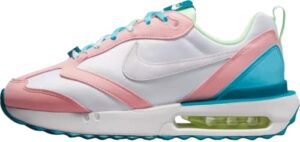 nike women's air max 90 shoe, white/white med soft pink, 8.5