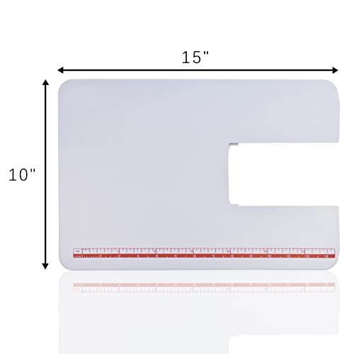 MUCITAGF Sewing Machine Extension Table for Singer 4411, 4423, 4432, 4452 Mechanical Heavy Duty Sewing Machines