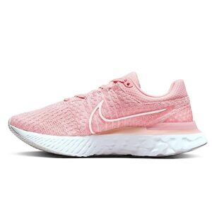 Nike Womens React Infinity Run FK 3 Running Trainers DD3024 Sneakers Shoes (UK 4.5 US 7 EU 38, Pink Glaze White Pink Foam 600)