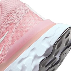 Nike Womens React Infinity Run FK 3 Running Trainers DD3024 Sneakers Shoes (UK 4.5 US 7 EU 38, Pink Glaze White Pink Foam 600)