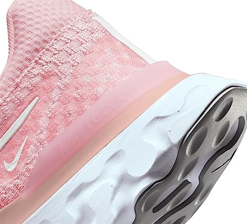 Nike Womens React Infinity Run FK 3 Running Trainers DD3024 Sneakers Shoes (UK 4.5 US 7 EU 38, Pink Glaze White Pink Foam 600)