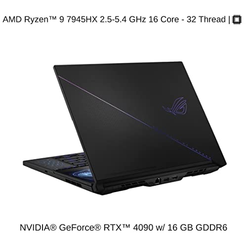 HIDevolution [2023] ASUS ROG Zephyrus Duo 16 GX650PY 16" WQXGA 240Hz, 2.5 GHz Ryzen 9 7945HX, RTX 4090, 64 GB DDR5 RAM, 16 TB PCIe SSD, Windows 11 Pro