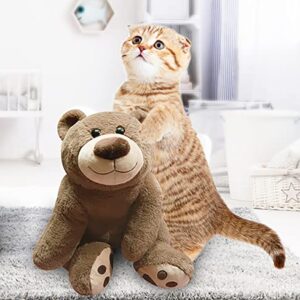 Mewkou 3.5 LB Weighted Stuffed Animals Bear, 24 Inch Weighted Plush Animals Throw Pillow, Cute Kawaii Plush Toys Gifts for Kids Adults Teens Birthday Christmas