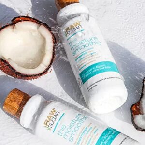 Raw Sugar Moisture Smoothie Shampoo and Conditioner with Coconut Oil, Agave, & Sweet Almond Milk, Hydrates & Nourishes Dry Hair, Formulated without Sulfates + Parabens