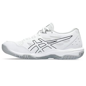 ASICS Women's Gel-Rocket 11 Volleyball Shoes, 7.5, White/Pure Silver