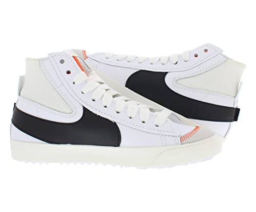 Nike Blazer Mid '77 Jumbo Unisex Shoes Size 8, Color: White/Black/Pearl White