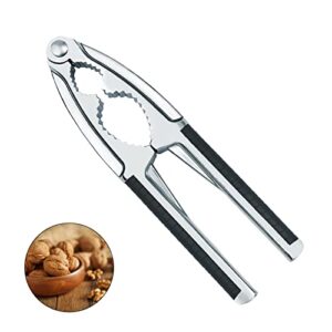 yunzchensh nutcracker stainless steel walnut cracker heavy duty with non-slip handle walnut opener tool for walnut all sorts of nuts shell seafood
