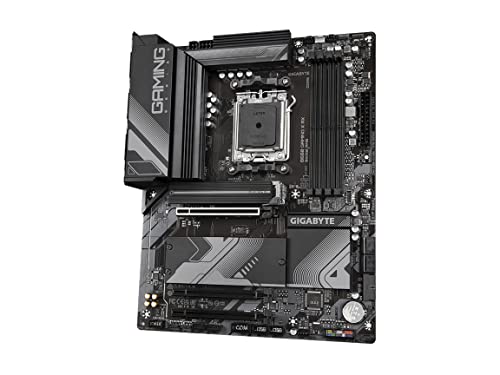 GIGABYTE B650 Gaming X AX (AM5/ LGA 1718/ AMD/ B650/ ATX/ 5-Year Warranty/ DDR5/ PCIe 4.0 M.2/ PCIe 4.0/ USB 3.2 Gen2x2 Type-C/AMD Wi-Fi 6E/ Realtek 2.5GbE LAN/Motherboard)