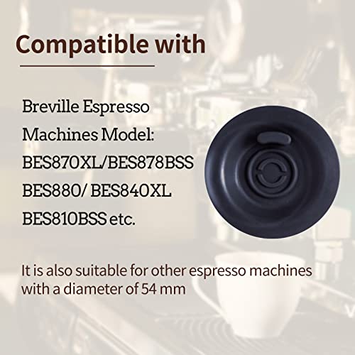 Abeskch 2 Pack 54mm Espresso Backflush Cleaning Disc For Breville Espresso Machines - 54mm Backflush Disc Compatible with Breville BES870XL/ BES878BSS/ BES880/ BES840XL/ BES810BSS