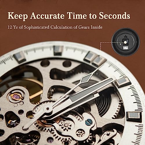 Wall Clocks Vintage & 12 Inch Large Wall Clock, Keep-Accurate-Time Wall Clock for Living Room, Easy to Read Wall Clocks Battery Operated, 15dB Extremely Quiet Clock for Living Room, Wall Clock Large