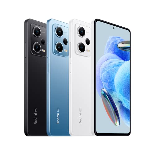 Xiaomi Redmi Note 12 Pro 5G + 4G (256GB + 8GB) GSM Unlocked 6.67" 50MP Triple Cam (Only Tmobile/Tello/Mint USA Market) + Extra (w/Fast Car Charger) (Midnight Black Global + 55W Fast Car Bundle)