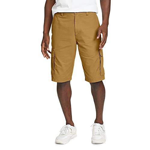 Eddie Bauer Men's Timberline 2.0 Ripstop Cargo Shorts, Bronze, 36