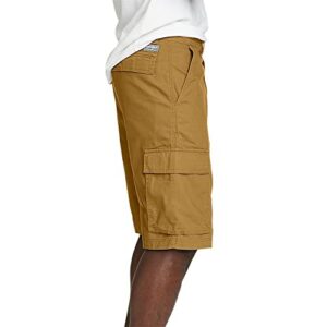 Eddie Bauer Men's Timberline 2.0 Ripstop Cargo Shorts, Bronze, 36