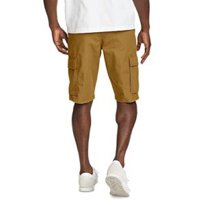 Eddie Bauer Men's Timberline 2.0 Ripstop Cargo Shorts, Bronze, 36