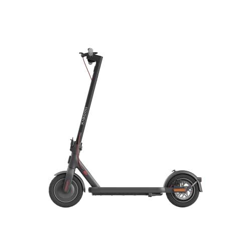 Xiaomi MI Electric Kick Scooter 4, 600W Motor, 18 Miles Long Range & 15.6mph, 10" Tubeless Tires, Dual Brakes, Commuting Electric Scooter for Adults & Teens