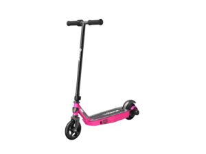 razor black label e90 electric scooter for kids age 8 and up, power core high-torque hub motor, up to 10 mph, all-steel frame