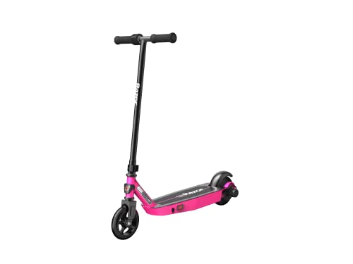 Razor Black Label E90 Electric Scooter for Kids Age 8 and Up, Power Core High-Torque Hub Motor, Up to 10 mph, All-Steel Frame