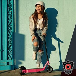 Razor Black Label E90 Electric Scooter for Kids Age 8 and Up, Power Core High-Torque Hub Motor, Up to 10 mph, All-Steel Frame