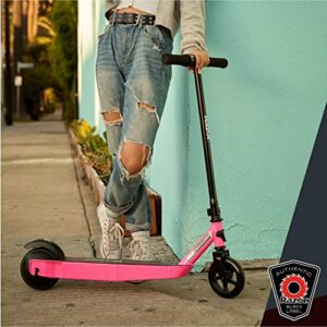 Razor Black Label E90 Electric Scooter for Kids Age 8 and Up, Power Core High-Torque Hub Motor, Up to 10 mph, All-Steel Frame