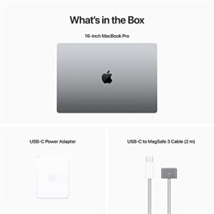 2023 Apple MacBook Pro with M2 Pro chip (16.2-inch, 16GB, 512GB SSD Storage) Space Gray (Renewed)