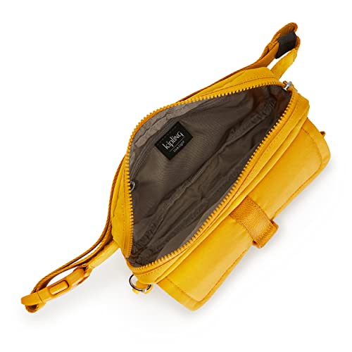 Kipling Women's Izzet, Rapid Yellow M, 9.5''L x 5.25''H x 2.75''D