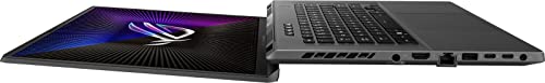EXCaliberPC 2023 ASUS ROG Zephyrus G16 GU603VV-G16.I74060 (i7-13620H, 16GB RAM, 512GB NVMe SSD, RTX 4060 8GB, 16" FHD+ 165Hz, Windows 11) Gaming Notebook - Eclipse Gray