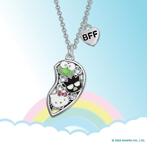 Hello Kitty Sanrio and Friends Girls BFF Necklace Set - 16"+3" BFF Friendship Necklaces Officially Licensed