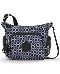 kipling women's gabbie mini crossbody, lightweight everyday purse, casual shoulder bag, blackish tile
