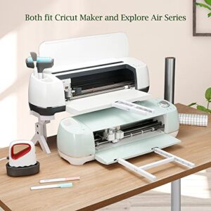 Extension Tray for Cricut Maker 3/Maker and Explore Air/2/3, Cutting Mat 12x12 Holder for Cricut Maker and Explore Air Series, Tray Extender Compatible with Cricut Mat