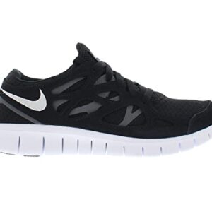 Nike Free Run 2 Unisex Shoes Size 7.5, Color: Black/White/Dark Grey