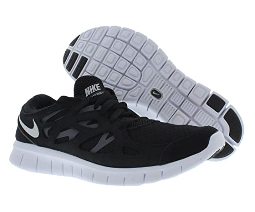 Nike Free Run 2 Unisex Shoes Size 7.5, Color: Black/White/Dark Grey