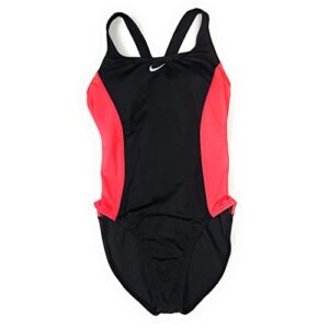 nike women's standard color surge powerback one piece swimsuit (as1, alpha, m, regular, regular, bright crimson)