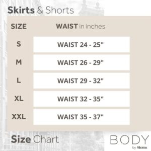 Body By Stems Women's Latex Leather Shorts - Sexy and Stylish Patent Leather Shorts for Women - Black