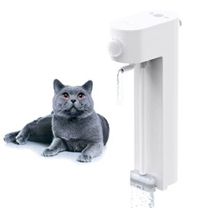 uahpet replacement pump for wireless & battery operated cat water fountain 67oz/2l automatic pet water fountain cat water dispenser