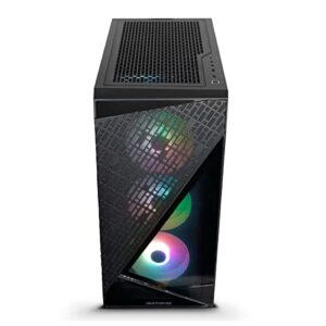 iBuyPower Pro Gaming PC Computer Desktop SlateMeshA7N4701 (AMD Ryzen 7-7700X 4.5 GHz, Nvidia GeForce RTX 4070 12GB, 32 GB 5200 MHz DDR5 RAM, 2TB NVMe SSD, WiFi Ready, Windows 11 Home)