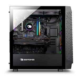 iBuyPower Pro Gaming PC Computer Desktop SlateMeshA7N4701 (AMD Ryzen 7-7700X 4.5 GHz, Nvidia GeForce RTX 4070 12GB, 32 GB 5200 MHz DDR5 RAM, 2TB NVMe SSD, WiFi Ready, Windows 11 Home)