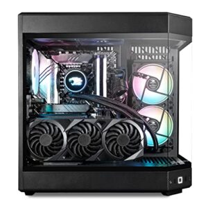 iBuyPower Pro Y60 Gaming PC Computer Desktop Y60BI9N4701 (Intel i9-13900KF 3.0 GHz, Nvidia GeForce RTX 4070 12GB, 32 GB 5200 MHz DDR5 RAM, 1TB NVMe SSD, WiFi Ready, Windows 11 Home),Black