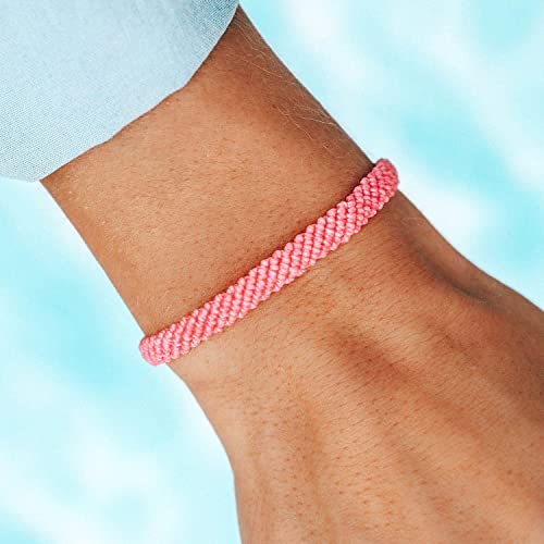 Pura Vida Bracelets Pack All Smiles & Happiness Bracelet Stack - Set of 3 Stackable Bracelets for Women, Summer Accessories & Cute Bracelets for Teen Girls - 1 Chain Bracelet & 2 String Bracelets