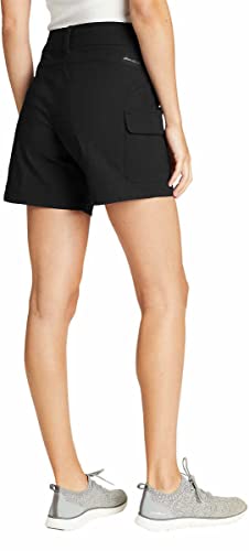 Eddie Bauer Womens Summer Trail Short Color Black (as1, Numeric, Numeric_4, Regular, Regular)