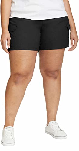 Eddie Bauer Womens Summer Trail Short Color Black (as1, Numeric, Numeric_4, Regular, Regular)