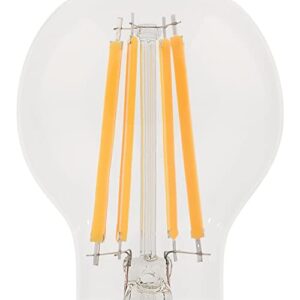 Westinghouse Lighting 5167200 8 Watt (75 Watt Equivalent) A19 Dimmable Clear Filament LED Light Bulb, Medium Base