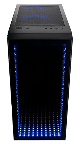 Empowered PC Continuum Micro Gaming Desktop - NVIDIA GeForce RTX 4070 12GB, Intel 8-Core i7-10700F Processor, 32GB RAM, 512GB NVMe SSD + 2TB HDD, WiFi, Windows 11 Home - RGB Gamer Computer